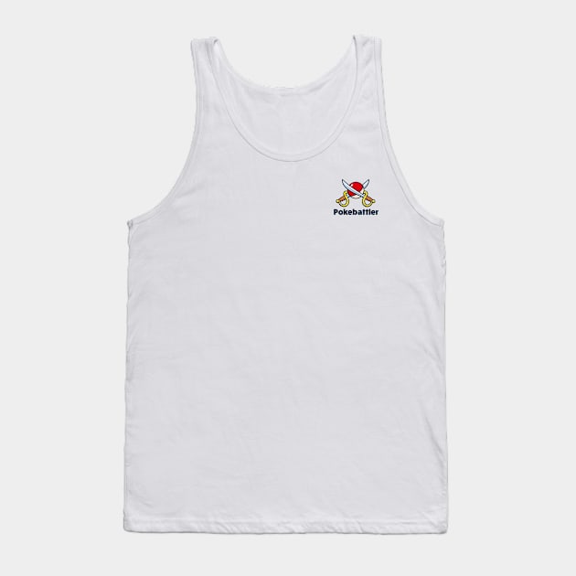 Pokebattler Logo Square small Tank Top by pokebattler_com